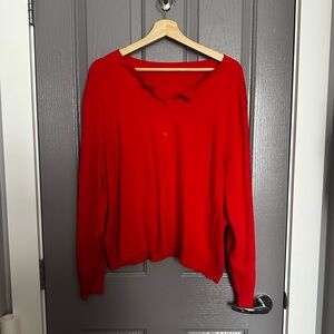 Source Unknown Red Women's Cardigan